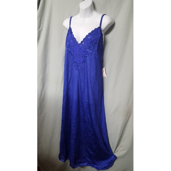 long purple nightgown